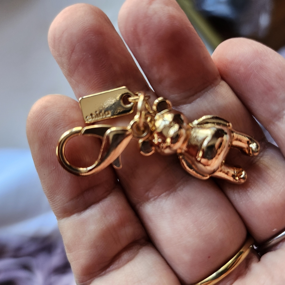 Coach Gold Charm